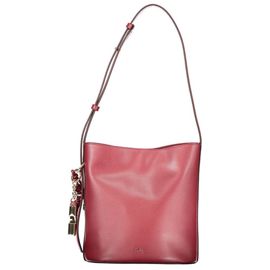Furla Rosso Leather Woman Bucket Bag