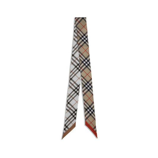 Burberry Multicolor Silk Scarf