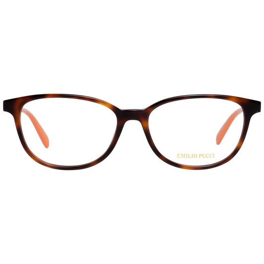 Emilio Pucci Brown Plastic Glasses (Frames)