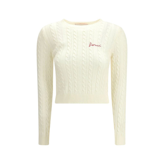 Fiorucci Cream Merino Wool Sweatshirt
