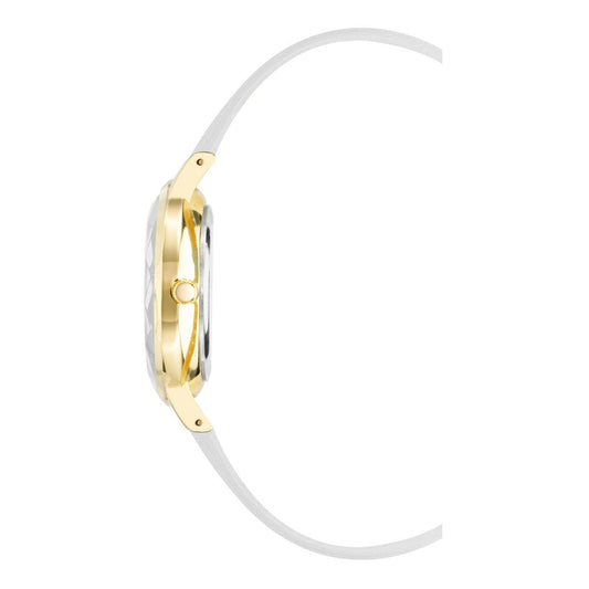 Juicy Couture White Plastic Dress Watch