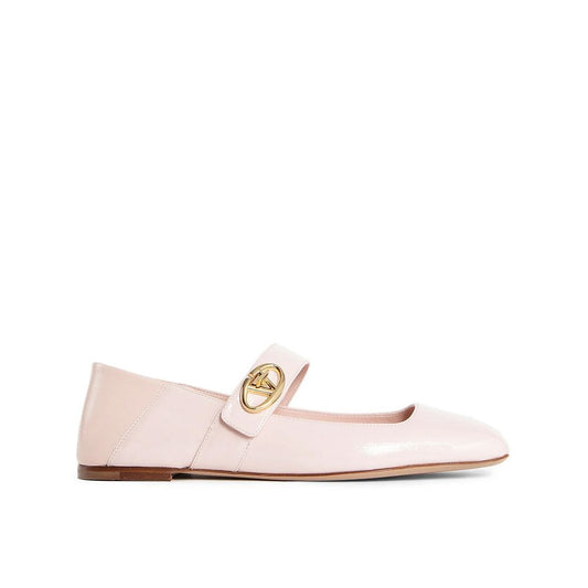 Valentino Garavani Multicolor Lamb Leather Ballet Flats