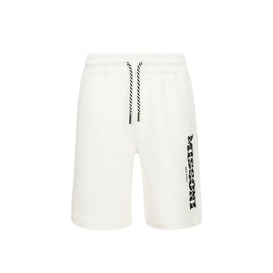 Missoni White Cotton Bermuda Shorts