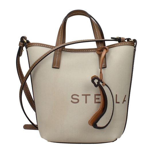 Stella McCartney Beige Fabric Handbag