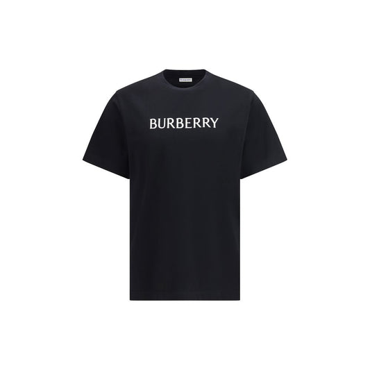 Burberry Black Cotton T-Shirt