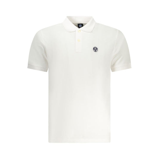 North Sails White Cotton Men's Polo Shirt
