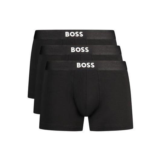 Hugo Boss Black Cotton Boxers