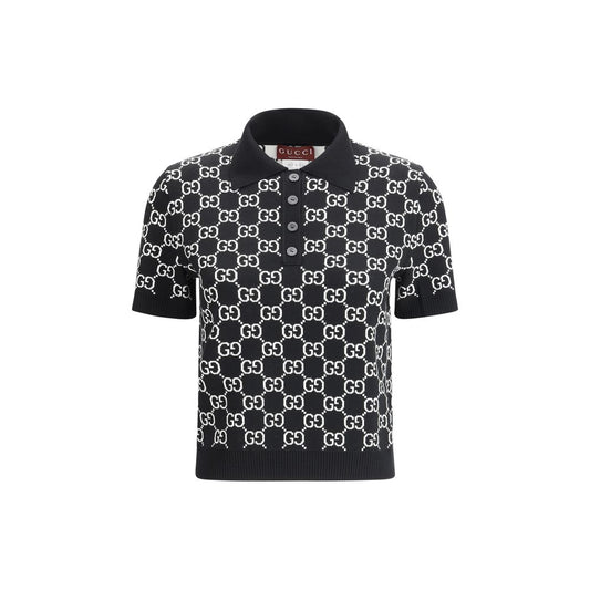 Gucci Black Wool Top