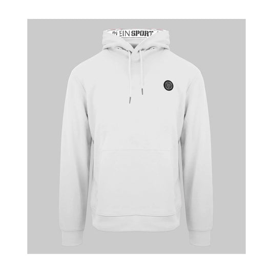 Plein Sport White Cotton Sweatshirt