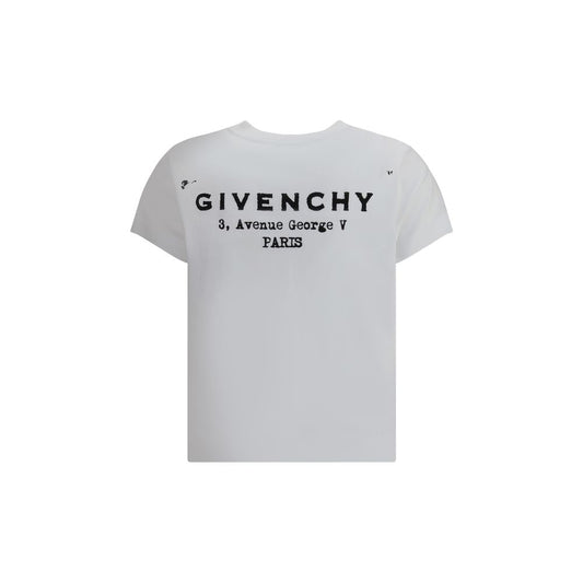 Givenchy White Cotton T-Shirt