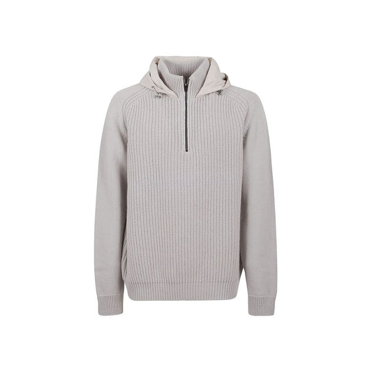 Herno Gray Wool Sweatshirt