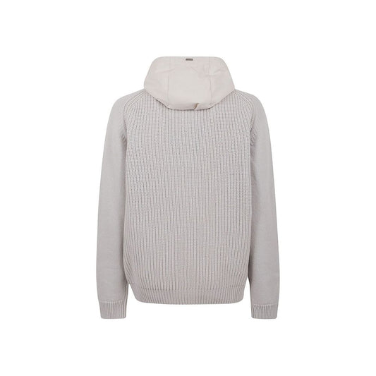 Herno Gray Wool Sweatshirt