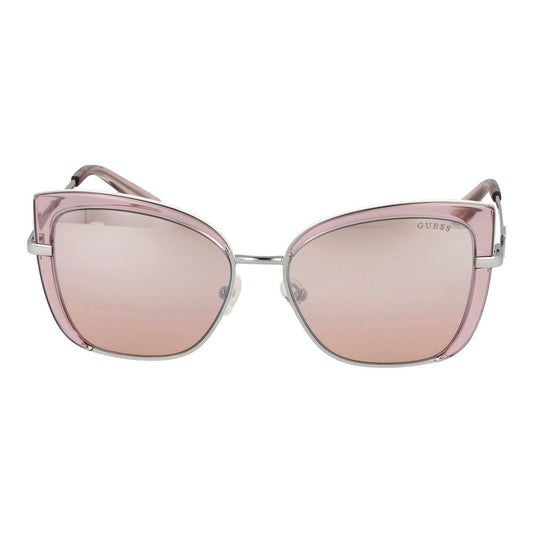 Guess Pink Metal Sunglasses