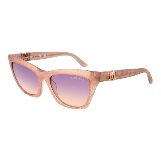 Marciano by Guess Beige Acetate Sunglasses