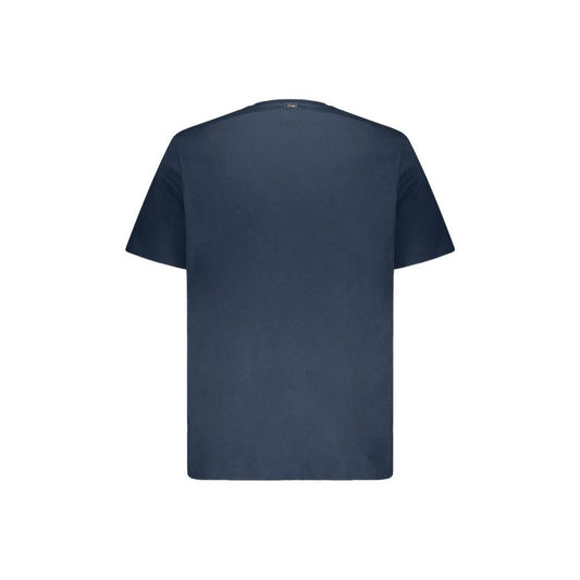 Herno Blue Cotton T-Shirt