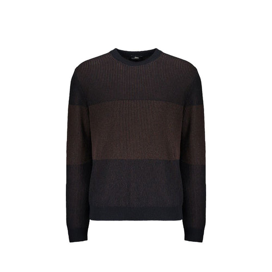 Herno Blue Wool Sweatshirt