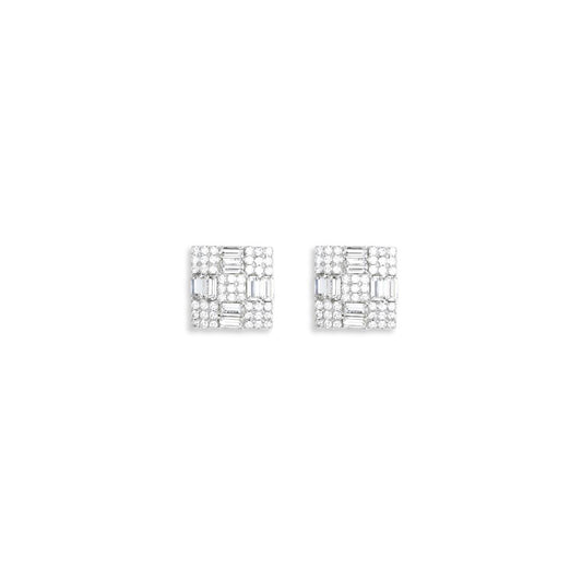 Magda Butrym Silver Brass Earrings