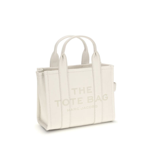 Marc Jacobs White Calf Leather Bos Taurus Handbag