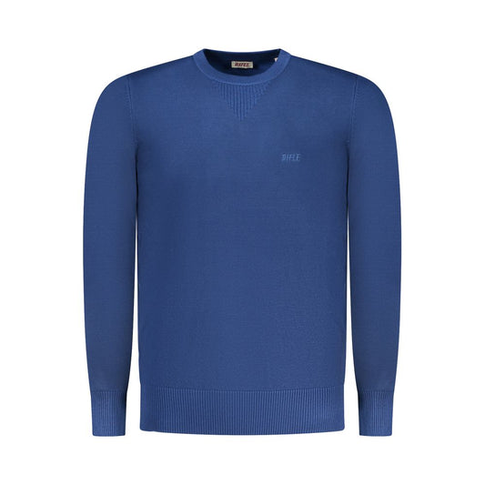 Rifle Blu Viscosa Uomo Maglia