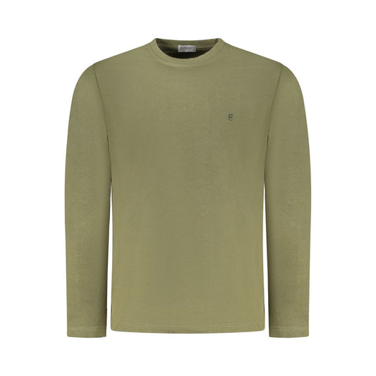 Coveri Moving Green Cotton Mens TShirt