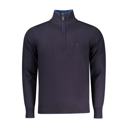Coveri Moving Blue Nylon Sweatshirt