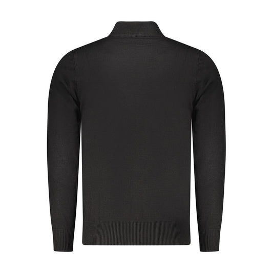 Coveri Moving Black Nylon Sweatshirt