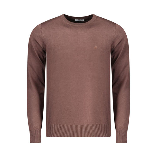 Coveri Moving Brown Nylon Sweatshirt