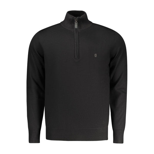 Coveri Moving Black Nylon Sweatshirt