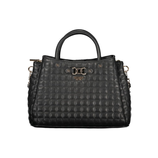 Guess Jeans Black Polyethylene Handbag