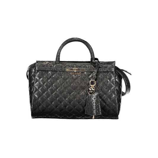 Guess Jeans Black Polyethylene Handbag