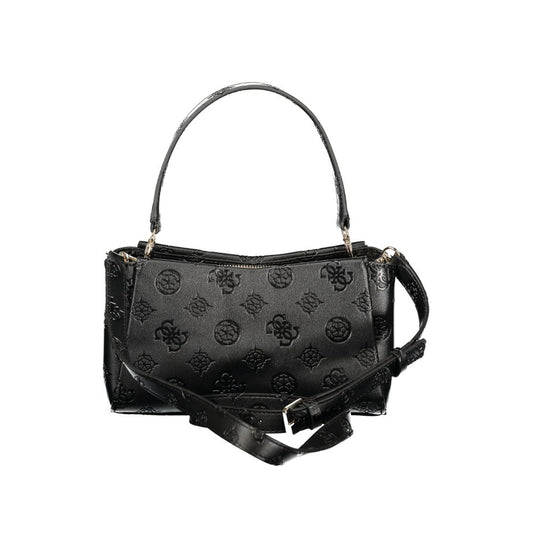 Guess Jeans Black Polyethylene Handbag