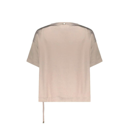 Herno Beige Acetate Blouse