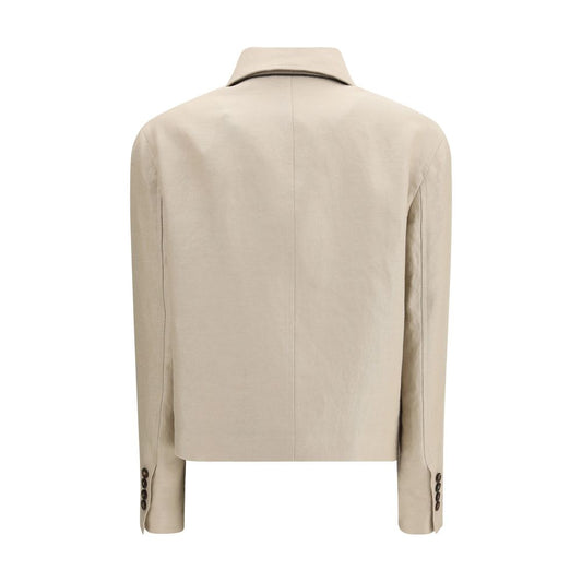 Brunello Cucinelli Beige Linen Clothing