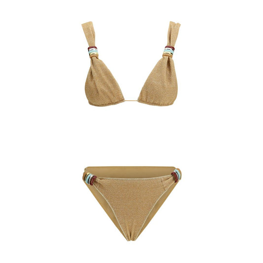 Oséree Gold Polyamide Bikini