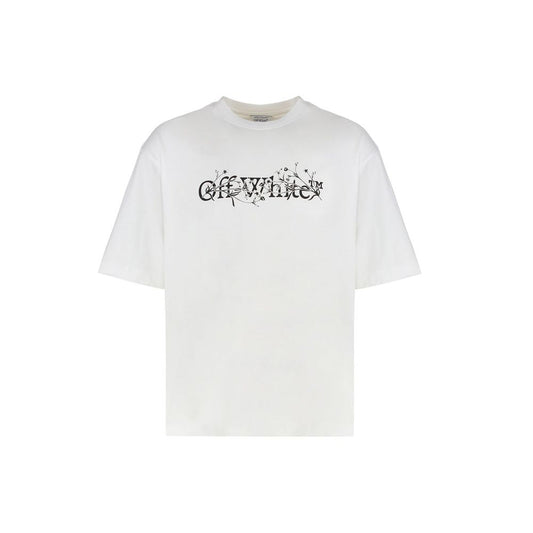Off-White White Cotton T-Shirt