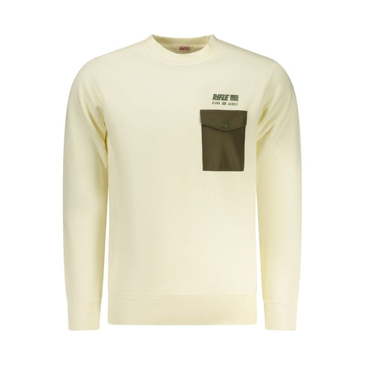 Rifle White Cotton Men's Sweatshirt