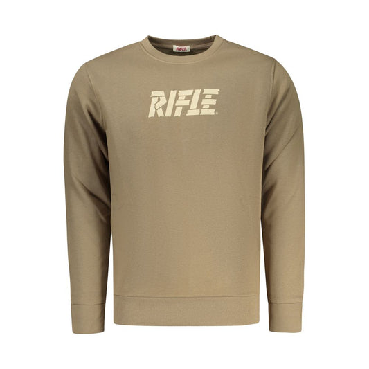 Rifle Marrone Cotton Men's Sweatshirt
