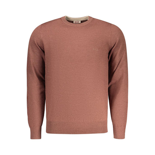 Rifle Marrone Polyester Mens Sweater