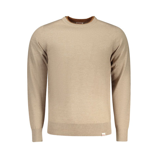 Rifle Beige Polyester Men Sweater