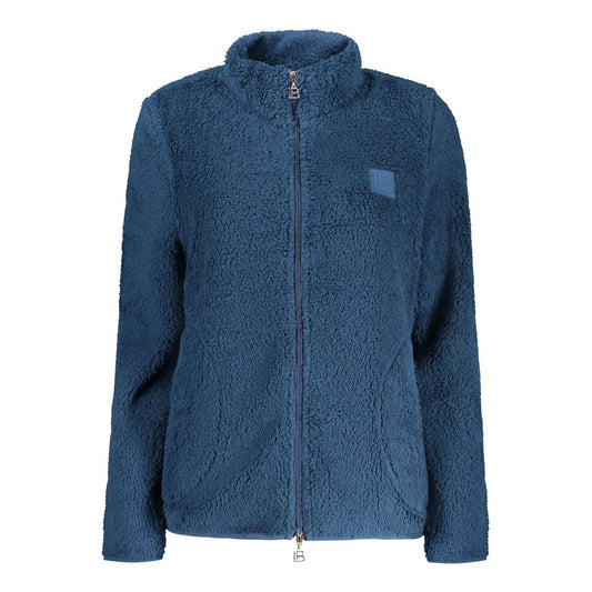 Laura Biagiotti Blue Polyester Sweatshirt