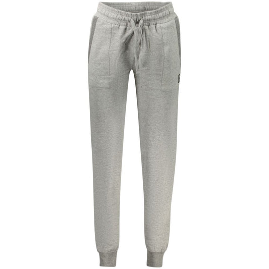 Laura Biagiotti Gray Cotton Joggers (Workout Pants)
