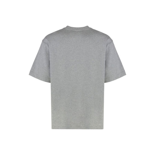 Off-White Gray Cotton T-Shirt