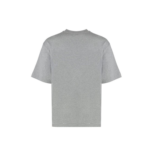 Off-White Gray Cotton T-Shirt