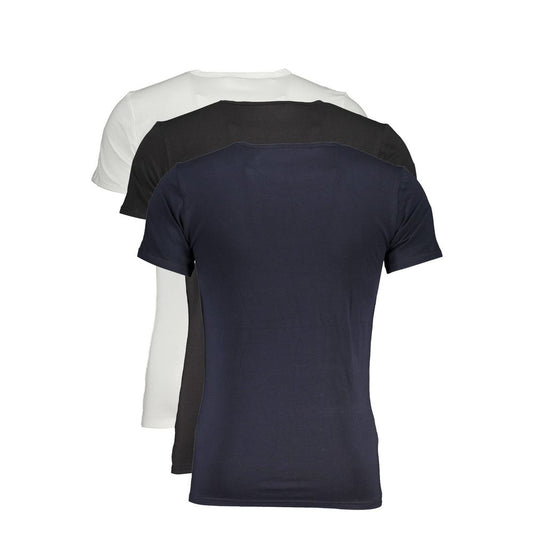 Tommy Hilfiger Black Cotton Men T-Shirt