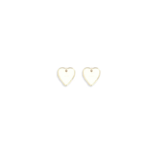 Self-Portrait Gold Brass Earrings