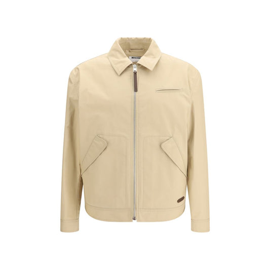 Moschino Brown Cotton Coat