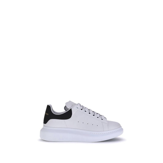 Alexander McQueen White Calf Leather Bos Taurus Platform Sneakers