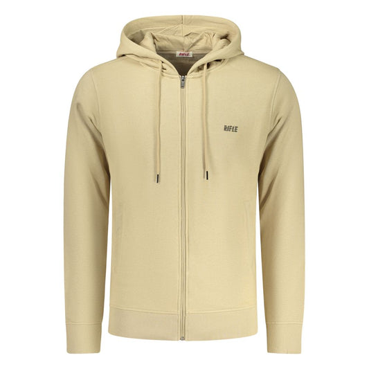 Rifle Beige Cotton Sweatshirt