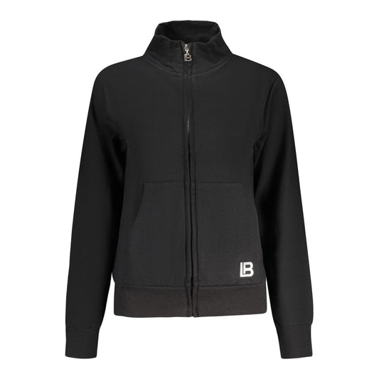 Laura Biagiotti Black Cotton Women's Sweatshirt