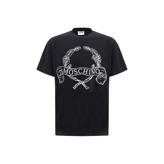 Moschino Black Cotton T-Shirt